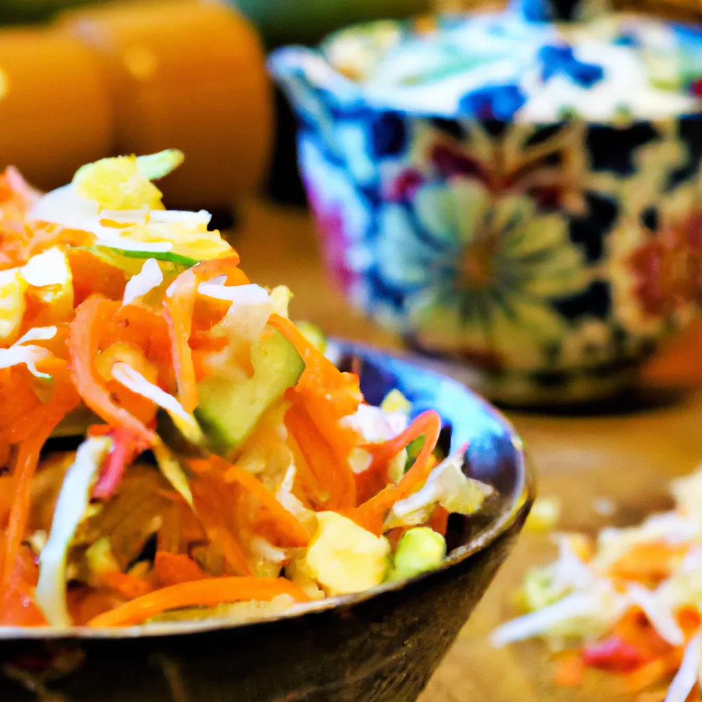 Przepis na surówkę Jak u chińczyka