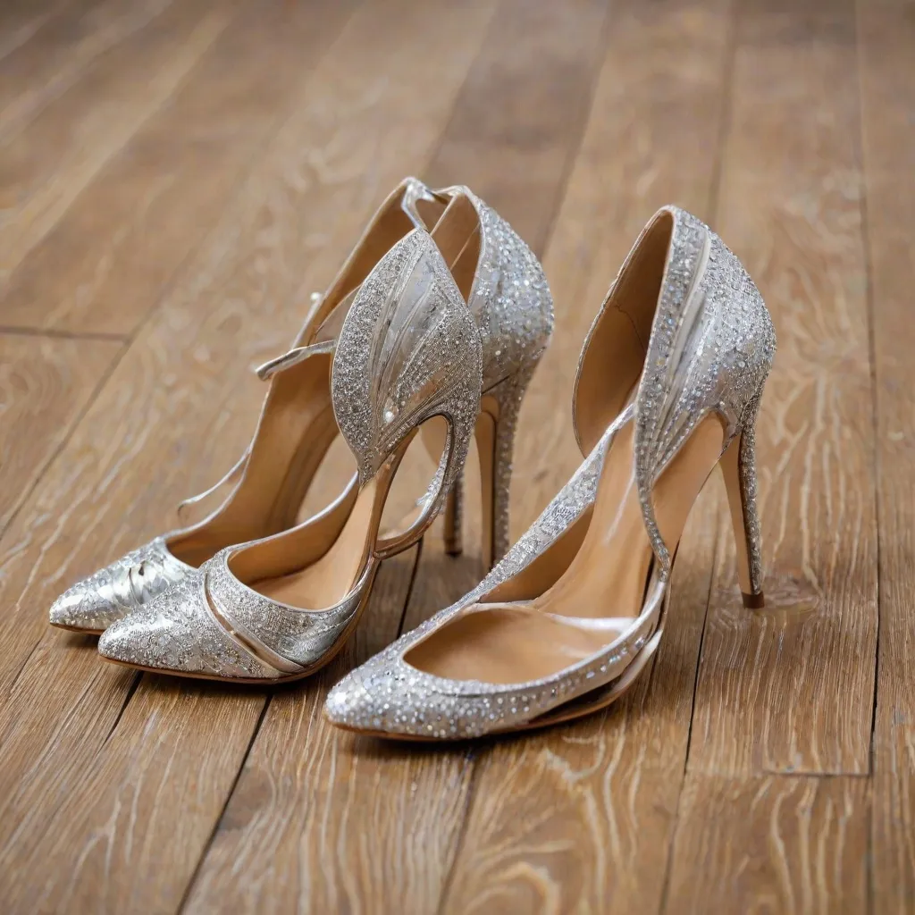 Jakie buty do srebrnej sukienki?