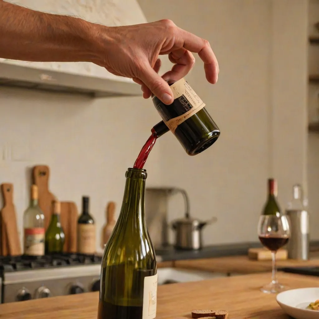 Jak otworzyć butelkę wina bez korkociągu?