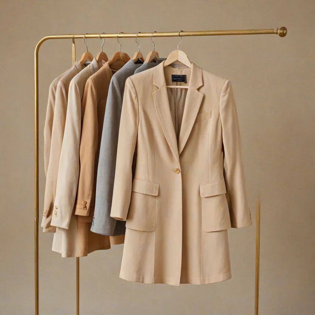 Jakie żakiet do beżowej sukienki?