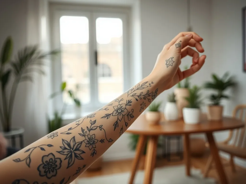 Tatuaże damskie na rękę: odkryj najmodniejsze wzory i inspiracje