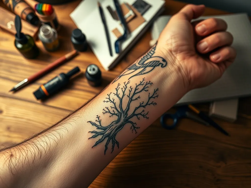 Tatuaże męskie na rękę: inspiracje i porady dla przyszłych właścicieli